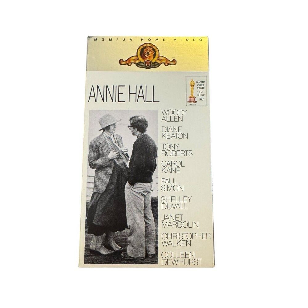 Annie Hall‎  VHS 1994 Diane Keaton Woody Allen Carol Kane Paul Simon